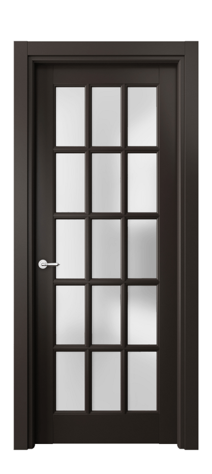 Дверь межкомнатная Toscana Grigliato 6311 Бук антрацит Сатинированное стекло Гладкий наличник БАН Цена 114199 ₽ Наличники уже входят в базовый комплект. Фабрика дверей Волховец 8 (800) 551 43 19 Межкомнатная дверь Toscana Grigliato 6311 Бук антрацит Сатинированное стекло Цена 114199 ₽ | Volhovec