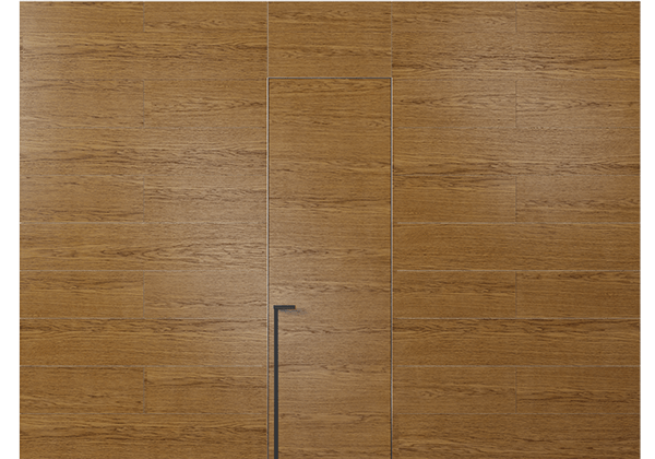 Панели для отделки стен Стеновая панель в древесной отделке Дуб янтарный. Цвет Дуб янтарный. Материал Шпон ценных пород. Коллекция Древесные отделки. Картинка.