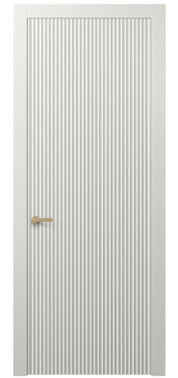 Дверь межкомнатная АКП 8641 МСР. Цвет Матовый серый. Материал Гладкая эмаль. Коллекция Alba. Картинка.