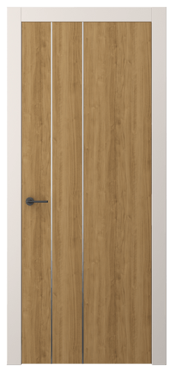 Дверь межкомнатная АКП 4203 ГОР Грецкий орех. Цвет Грецкий орех. Материал Ламинатин. Коллекция Фридом. Картинка.