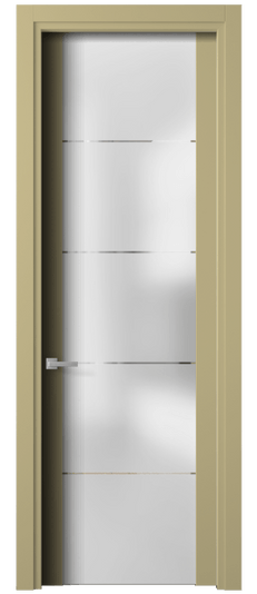 Дверь межкомнатная 4114 - planum Слоновая кость RAL 1014. Цвет RAL Слоновая кость RAL 1014. Материал Гладкая эмаль. Коллекция Планум. Картинка.