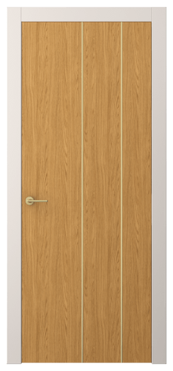 Дверь межкомнатная АКП 4205 ВНД Ванильный дуб. Цвет Ванильный дуб. Материал Ламинатин. Коллекция Freedom. Картинка.