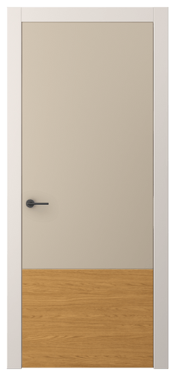 Дверь межкомнатная АКП 4229 ПЭСК. Цвет ПЭТ серо-коричневый . Материал ПЭТ. Коллекция Фридом. Картинка.