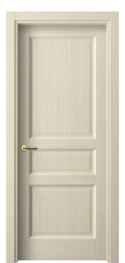 Дверь межкомнатная 1431 МОЯ. Цвет Молочный ясень. Материал Сиплекс ламинатин. Коллекция Галант. Картинка.