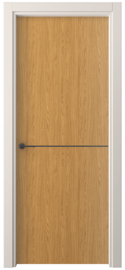 Дверь межкомнатная 4207 ВНД. Цвет Ванильный дуб. Материал Ламинатин. Коллекция Freedom. Картинка.