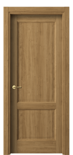 Дверь межкомнатная 1421 ГОР. Цвет Грецкий орех. Материал Ламинатин. Коллекция Галант. Картинка.