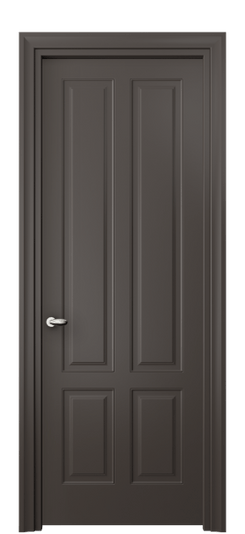 Дверь межкомнатная 8521 МАН. Цвет Матовый антрацит. Материал Гладкая эмаль. Коллекция Esse. Картинка.