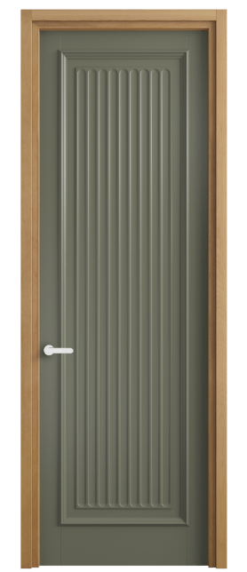 Дверь межкомнатная 6701 БОТ. Цвет Бук оливковый тёмный. Материал Массив бука эмаль. Коллекция Charm. Картинка.